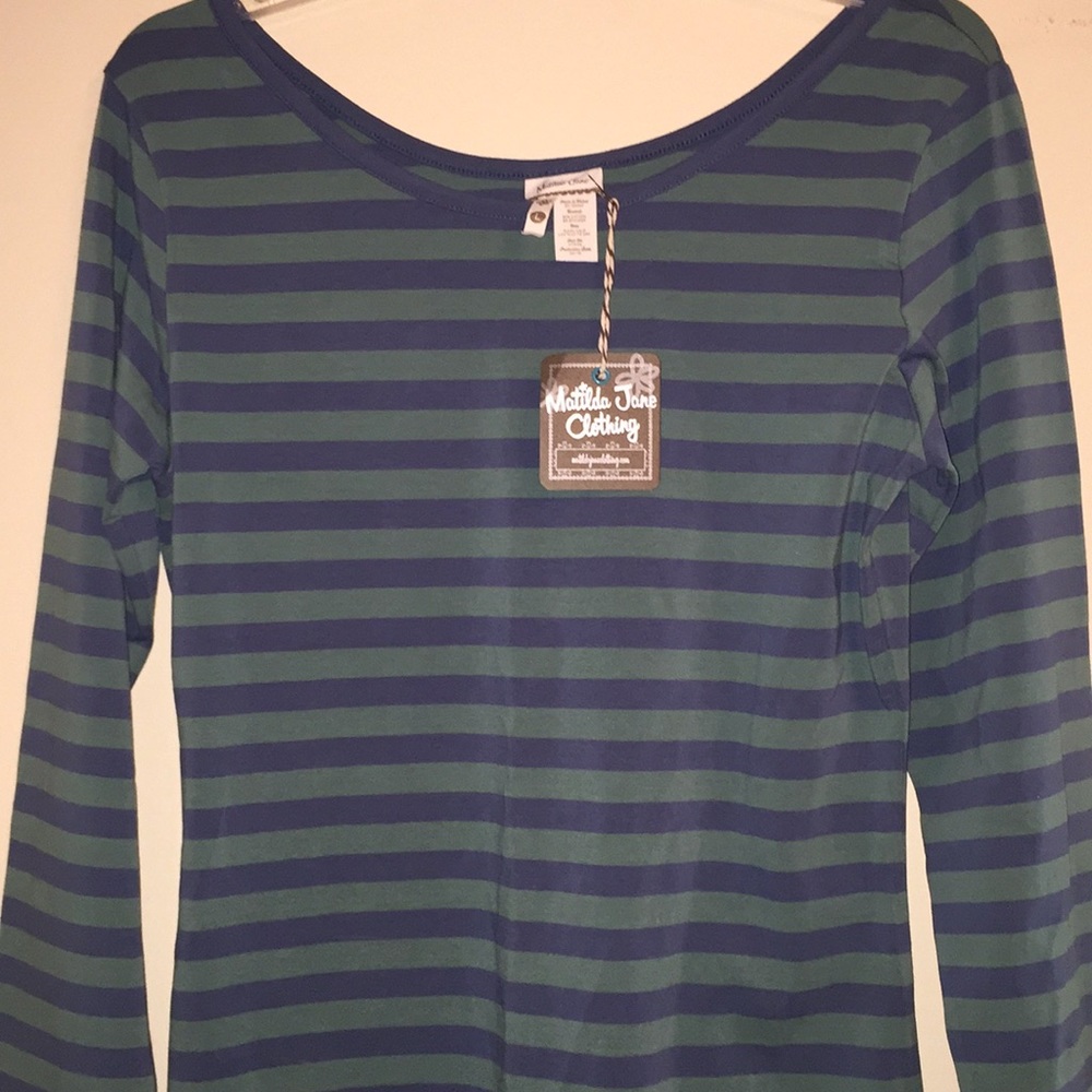 Matilda Jane Clothing Striped Long Sleeve Top